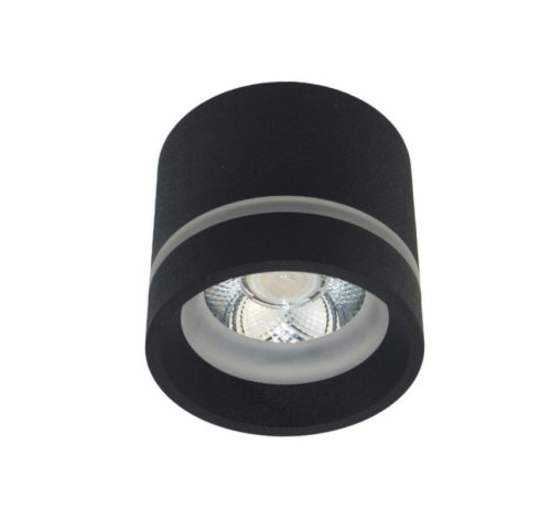 Светильник накладной LED Gita APL.0044.19.05 Aployt  1 лампа, основание чёрное в стиле хай-тек современный круглый