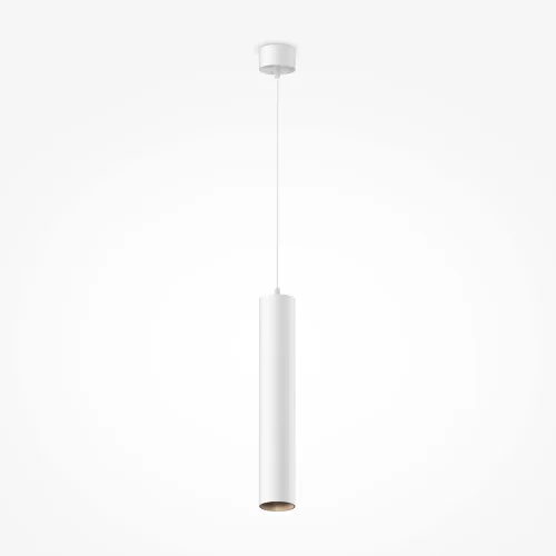 Светильник подвесной Focus LED P072PL-L12W4K-1 Maytoni белый на 1 лампу, основание белое в стиле современный хай-тек трубочки фото 8 Светильник подвесной Focus LED P072PL-L12W4K-1 Maytoni белый на 1 лампу, основание белое в стиле современный хай-тек трубочки фото 8