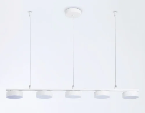 Светильник подвесной LED FL51733 Ambrella light белый 1 лампа, основание белое в стиле современный хай-тек  фото 6