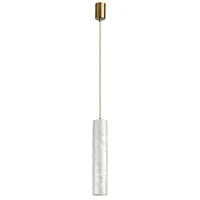 Светильник подвесной ЛЕД Seashell 7199/8L Odeon Light белый на 1 лампу, основание бронзовое в стиле хай-тек Светильник подвесной ЛЕД Seashell 7199/8L Odeon Light белый на 1 лампу, основание бронзовое в стиле хай-тек