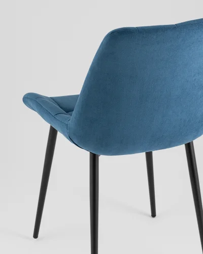 Стул Флекс Original велюр синий УТ000041987 Stool Group, /, ножки//, размеры - ***** фото 5