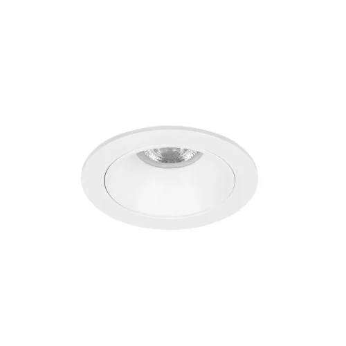 Светильник точечный Act Mini A3536PL-1WH Arte Lamp белый на 1 лампу, основание белое в стиле современный круглый