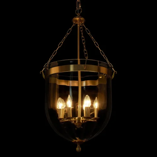 Светильник подвесной Incense 10455/6 AB LOFT IT прозрачный на 6 ламп, основание бронзовое в стиле классический арт-деко фото 8 Светильник подвесной Incense 10455/6 AB LOFT IT прозрачный на 6 ламп, основание бронзовое в стиле классический арт-деко фото 8