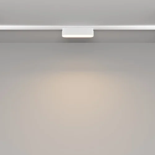 Трековый светильник LED Magnetic track system Radity TR080-1-6W3K-W Maytoni белый для шинопроводов серии Magnetic track system Radity белый фото 4