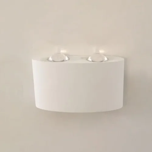 Бра LED Sienne V1880-WL Moderli белый на 1 лампу, основание белое в стиле современный 