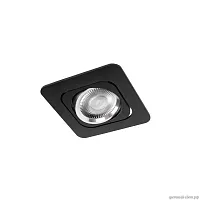Светильник точечный Trick 10342 Black LOFT IT чёрный 1 лампа, основание чёрное в стиле современный хай-тек квадратный