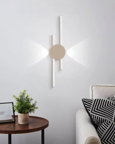 Бра LED Venticello 902126 Eglo бежевый на 1 лампу, основание бежевое в стиле современный хай-тек фото 3 Бра LED Venticello 902126 Eglo бежевый на 1 лампу, основание бежевое в стиле современный хай-тек фото 3