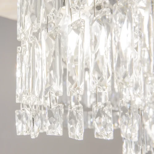 Люстра потолочная Dune DIA005CL-06CH Maytoni прозрачная на 6 ламп, основание хром в стиле классический фото 5