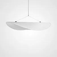 Светильник потолочный Tense D60 220188-26 ImperiumLoft белый 1 лампа, основание чёрное в стиле скандинавский минимализм 