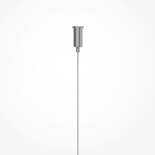 Светильник подвесной LED Basis P070PL-2.7-3-4K-B Maytoni чёрный на 1 лампу, основание серое в стиле современный хай-тек фото 5