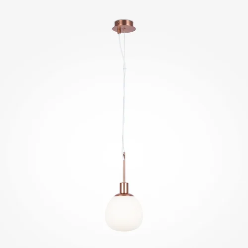 Светильник подвесной Erich MOD221-PL-01-G Maytoni белый на 1 лампу, основание золотое в стиле современный шар фото 8 Светильник подвесной Erich MOD221-PL-01-G Maytoni белый на 1 лампу, основание золотое в стиле современный шар фото 8