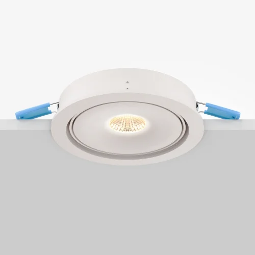 Светильник точечный LED Move DL060-9W3-4-6K-W Maytoni белый 1 лампа, основание белое в стиле современный хай-тек круглый фото 8