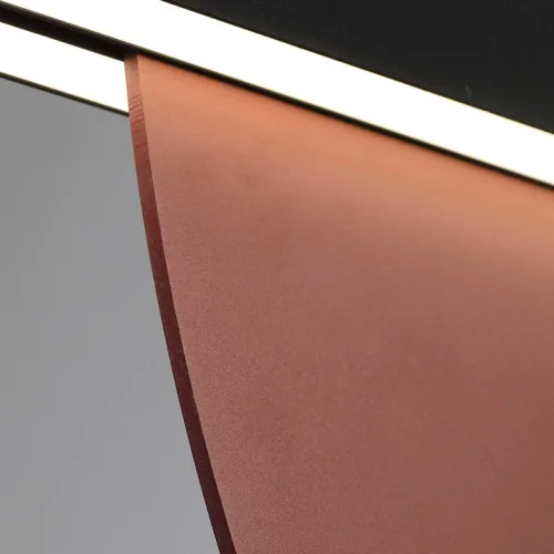 Светильник подвесной LIBERTY L110 Red 208567-23 ImperiumLoft красный на 1 лампу, основание чёрное в стиле современный фото 7