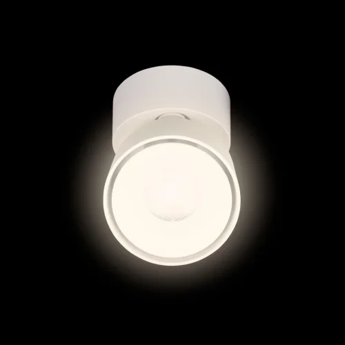 Светильник накладной LED Focus 10323/A White LOFT IT белый 1 лампа, основание белое в стиле современный хай-тек круглый фото 4