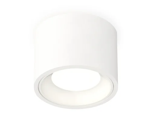 Светильник накладной Techno spot XS7510010 Ambrella light белый 1 лампа, основание белое в стиле современный хай-тек круглый