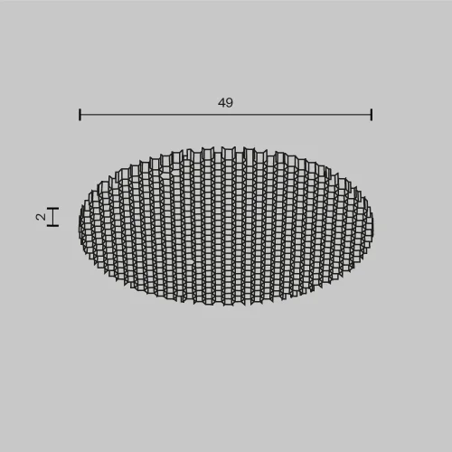 Светофильтр HoneyComb ⌀49мм для Focus Led 12Вт HoneyComb-D47 Maytoni чёрный для шинопроводов серии Focus Led чёрный фото 4