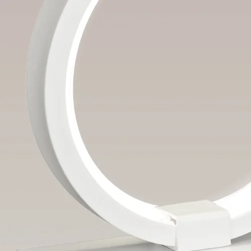 Настольная лампа LED Kitesurf 8598 Mantra белая 1 лампа, основание белое металл в стиле современный хай-тек  фото 3