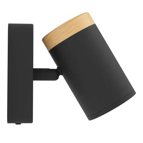 Бра Consuma 300001 Eglo чёрный на 1 лампу, основание чёрное в стиле современный фото 5 Бра Consuma 300001 Eglo чёрный на 1 лампу, основание чёрное в стиле современный фото 5