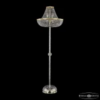 Торшер 19113T3/H/55IV-175 G Bohemia Ivele Crystal sp прозрачный 6 ламп, основание золотое в стиле классический

