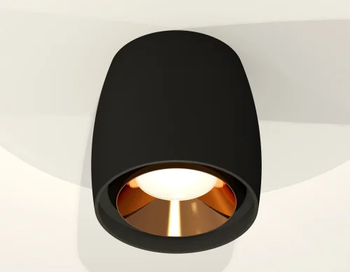 Светильник накладной Techno spot XS1142004 Ambrella light чёрный 1 лампа, основание чёрное в стиле хай-тек современный круглый фото 2