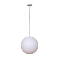 Светильник подвесной EXTERIOR 1398 Mantra белый 1 лампа, основание белое в стиле минимализм модерн шар
