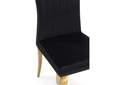 Обеденная группа Кору black / gold 599468 Woodville на 1 , основание в стиле современный скандинавский фото 13