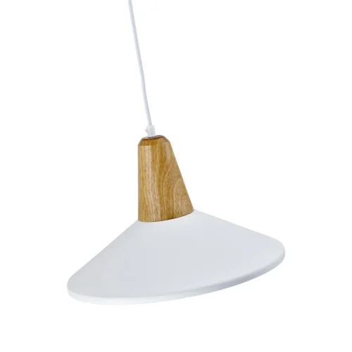 Светильник подвесной Luce V1571-1P Moderli белый 1 лампа, основание белое в стиле скандинавский  фото 2
