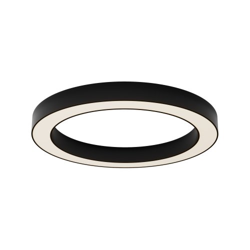 Светильник потолочный LED Lua C093CL-45W3K-B Maytoni белый на 1 лампу, основание чёрное в стиле современный хай-тек круглый