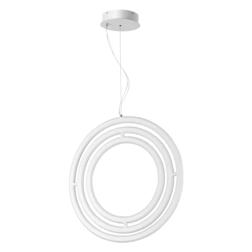 Светильник подвесной LED с пультом Ondo 359170 Novotech белый 1 лампа, основание белое в стиле хай-тек с пультом фото 3