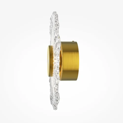 Бра LED Sparkle MOD343WL-L5BS3K3 Maytoni серый на 1 лампу, основание латунь в стиле современный хай-тек фото 7
