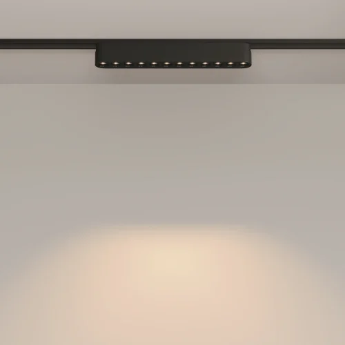 Трековый светильник LED Magnetic track system Radity TR082-1-12W3K-M-B Maytoni чёрный для шинопроводов серии Magnetic track system Radity чёрный фото 9