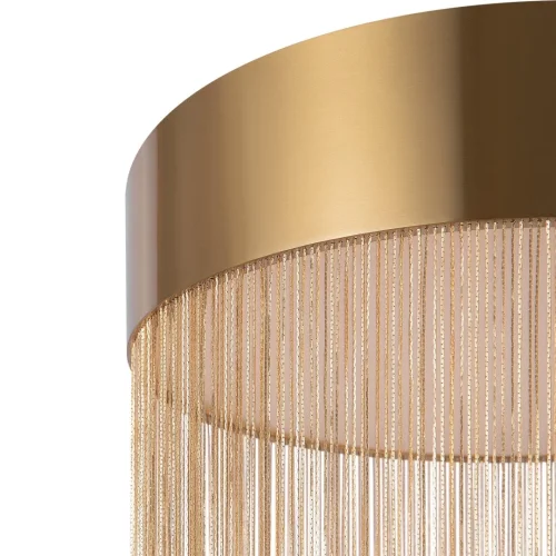 Светильник потолочный LED Imaginary MOD190CL-L18G3K Maytoni золотой 1 лампа, основание золотое в стиле арт-деко современный  фото 4