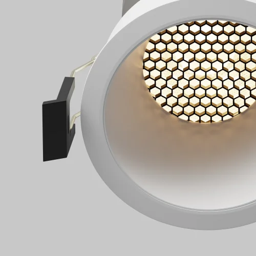 Светильник точечный LED Dip DL118-15W-3K-W Maytoni белый на 1 лампу, основание белое в стиле современный хай-тек круглый фото 12