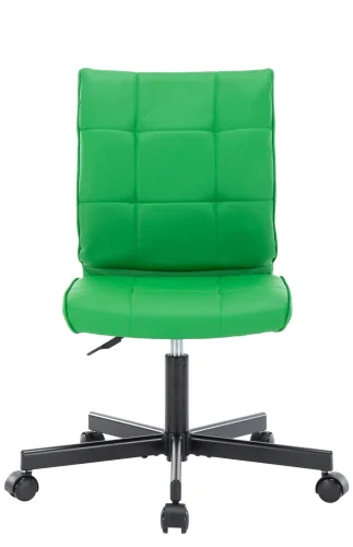 Операторское кресло EP-300 Экокожа Зеленый EP 300 PU Green Everprof, зелёный/экокожа, ножки//, размеры - 840*955***430* фото 5