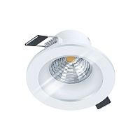 Светильник точечный LED Salabate 98238 Eglo белый 1 лампа, основание белое в стиле современный 