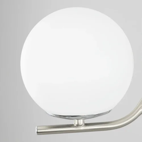 Бра LED Адам CL228B311 Citilux белый на 1 лампа, основание матовое хром в стиле современный молекула шар фото 5