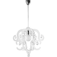 Светильник подвесной Katerina Transparent 5210-NW Nowodvorski прозрачный 1 лампа, основание хром в стиле арт-деко 