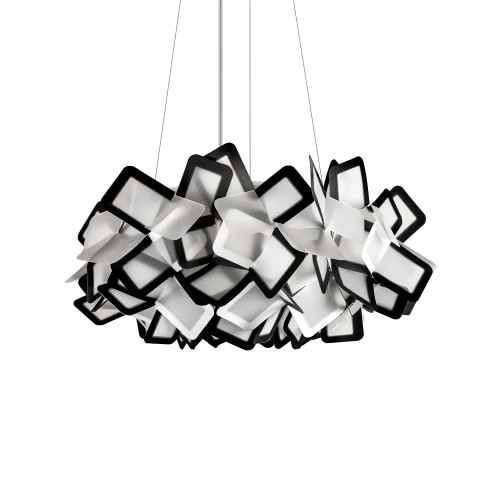 Люстра подвесная Слизия / Clizia 10231/530 Black LOFT IT белая чёрная на 3 лампы, основание в стиле арт-деко современный фото 3 Люстра подвесная Слизия / Clizia 10231/530 Black LOFT IT белая чёрная на 3 лампы, основание в стиле арт-деко современный фото 3