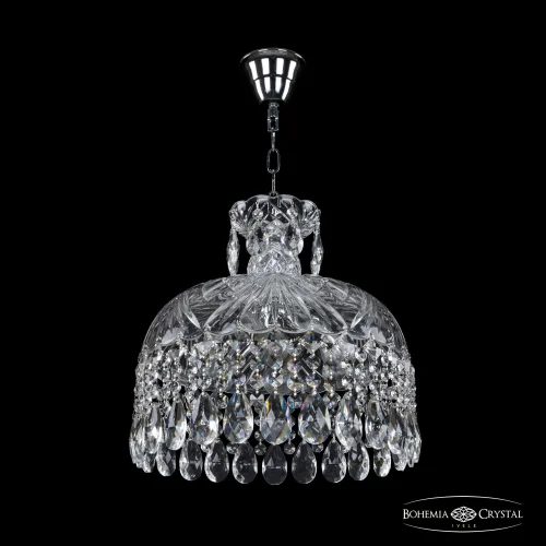 Светильник подвесной 14781/35 Ni Bohemia Ivele Crystal прозрачный 6 ламп, основание никель в стиле классический sp