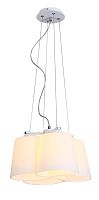 Люстра подвесная Toledo OML-28103-04 Omnilux белая на 4 лампы, основание белое в стиле современный 