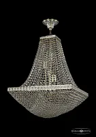 Люстра потолочная хрустальная 19322/H2/45IV GW Bohemia Ivele Crystal прозрачная на 8 ламп, основание золотое в стиле классика sp