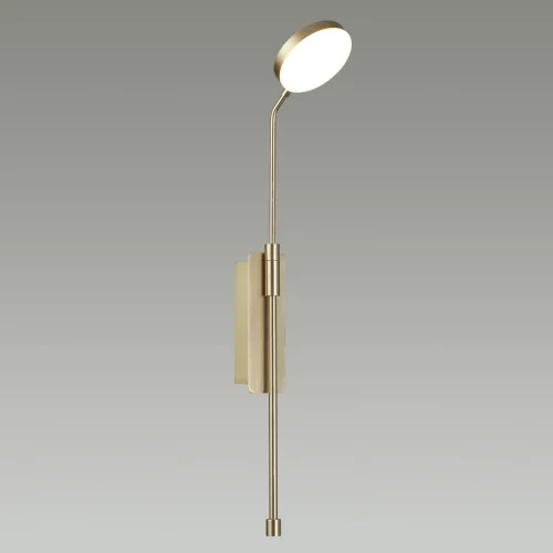 Бра LED Maro 5011/8WL Odeon Light золотой на 1 лампа, основание золотое в стиле современный  фото 4