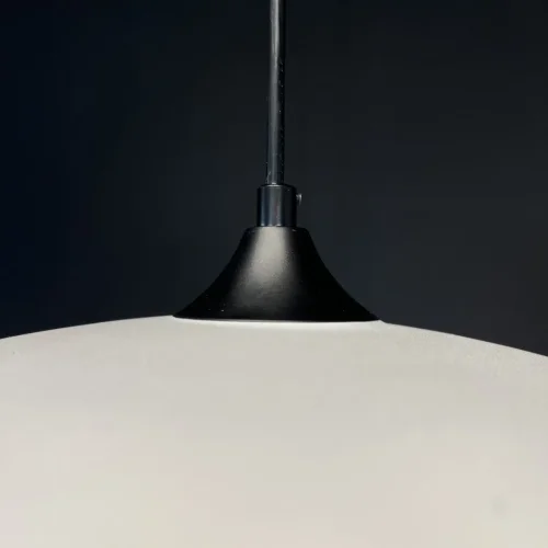 Светильник подвесной NORD D D25 White/Transparent 190501-26 ImperiumLoft прозрачный 1 лампа, основание белое в стиле современный  фото 4