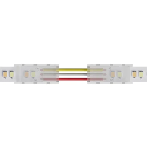 Коннектор гибкое соединение
«лента-лента» 
MIX светодиодной ленты 24V 120 SMD 2835/m 10mm A31-10-MIX Arte Lamp цвет LED  K, световой поток Lm