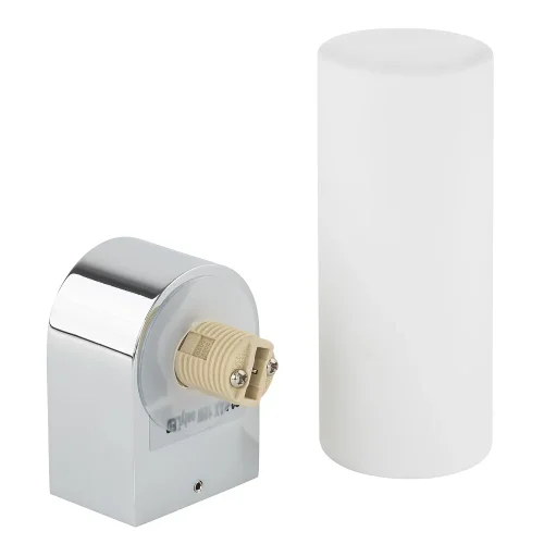 Бра Natalie 10723-NW Nowodvorski белый на 1 лампу, основание хром в стиле современный фото 8 Бра Natalie 10723-NW Nowodvorski белый на 1 лампу, основание хром в стиле современный фото 8