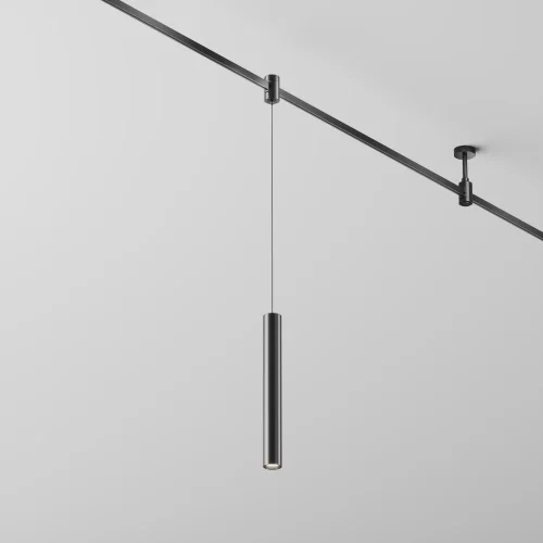 Трековый подвесой светильник Focus Led Flarity 4000K 5Вт 60° TR155-1-5W4K-B Maytoni чёрный для шинопроводов серии Magnetic trаck system Flarity чёрный фото 3