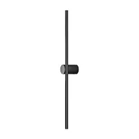 Бра LED Rotera MOD432WL-L9B3K Maytoni чёрный на 1 лампу, основание чёрное в стиле минимализм современный отражённый свет