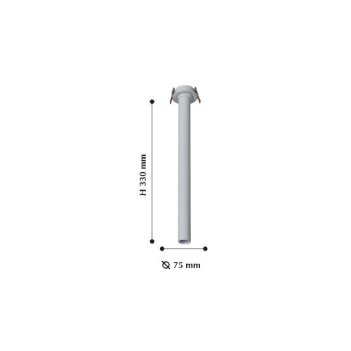 Светильник точечный LED Clivo 2233-1U Favourite белый 1 лампа, основание белое в стиле хай-тек современный  фото 2