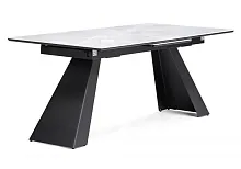 Керамический стол Стиг 180(230)х90х77 carla larkin / черный 588015 Woodville столешница белая из керамика