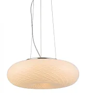 Светильник подвесной Eviante LDP 1103-380 Lumina Deco белый на 3 лампы, основание белое в стиле современный 